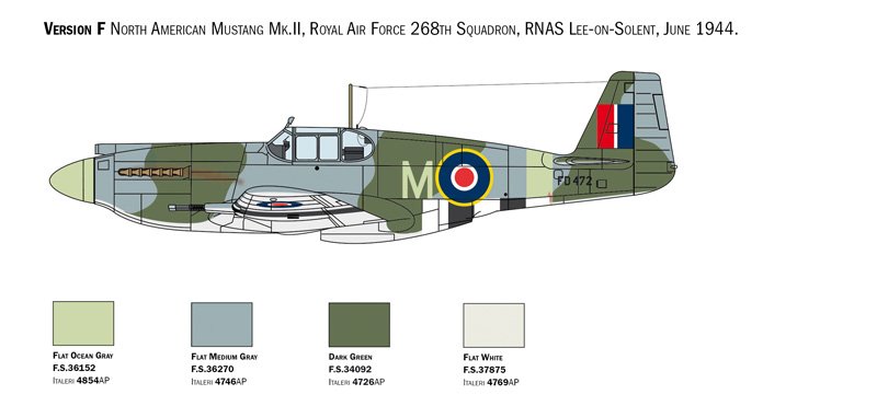 Italeri 1423 P-51A Mustang 1/72 – image 12