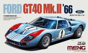 Meng modèle RS-002 Ford GT40 Mk.II&amp;#39;66 1/12