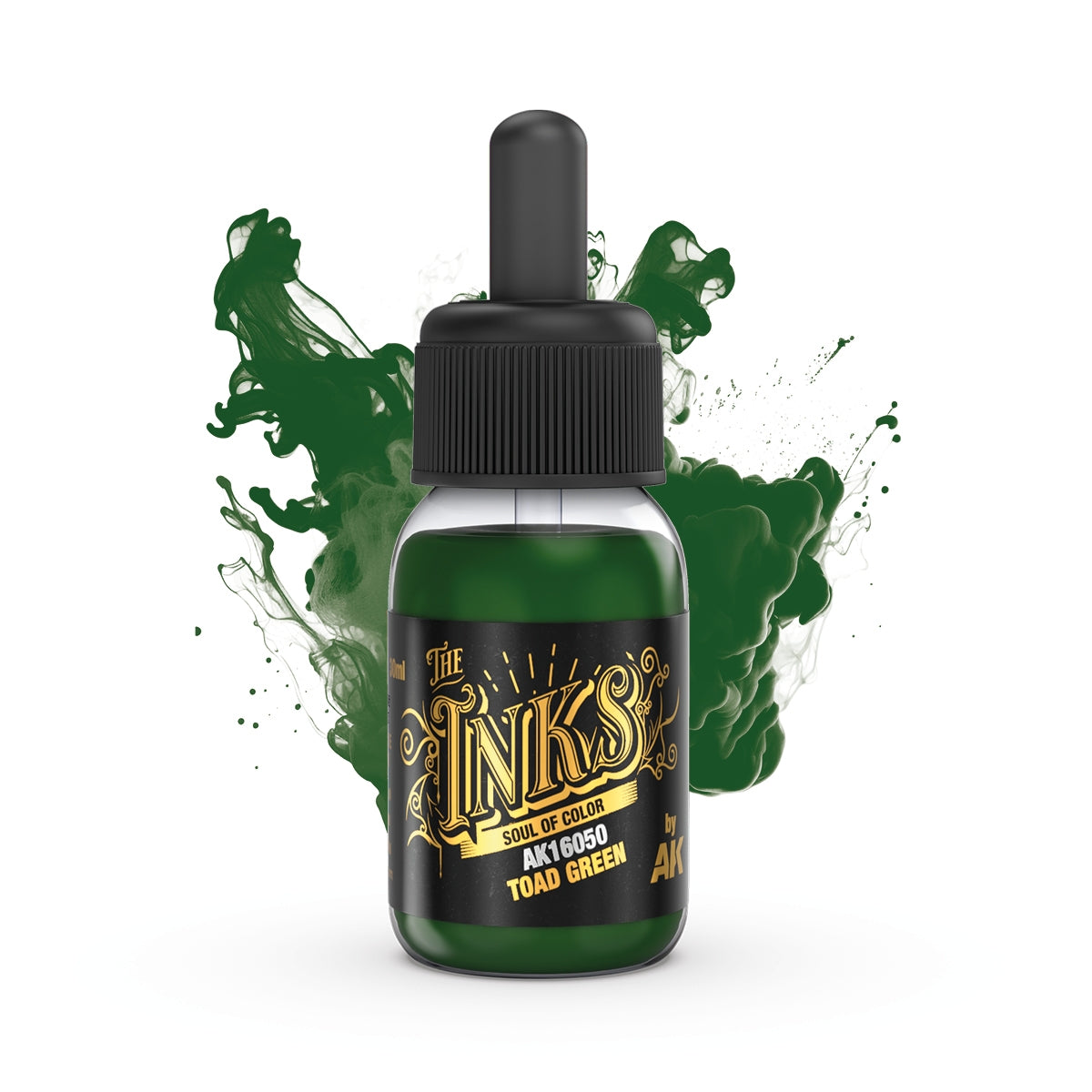 AK Interactive AK16050 VERT CRAPAUD – ENCRE 30 ml