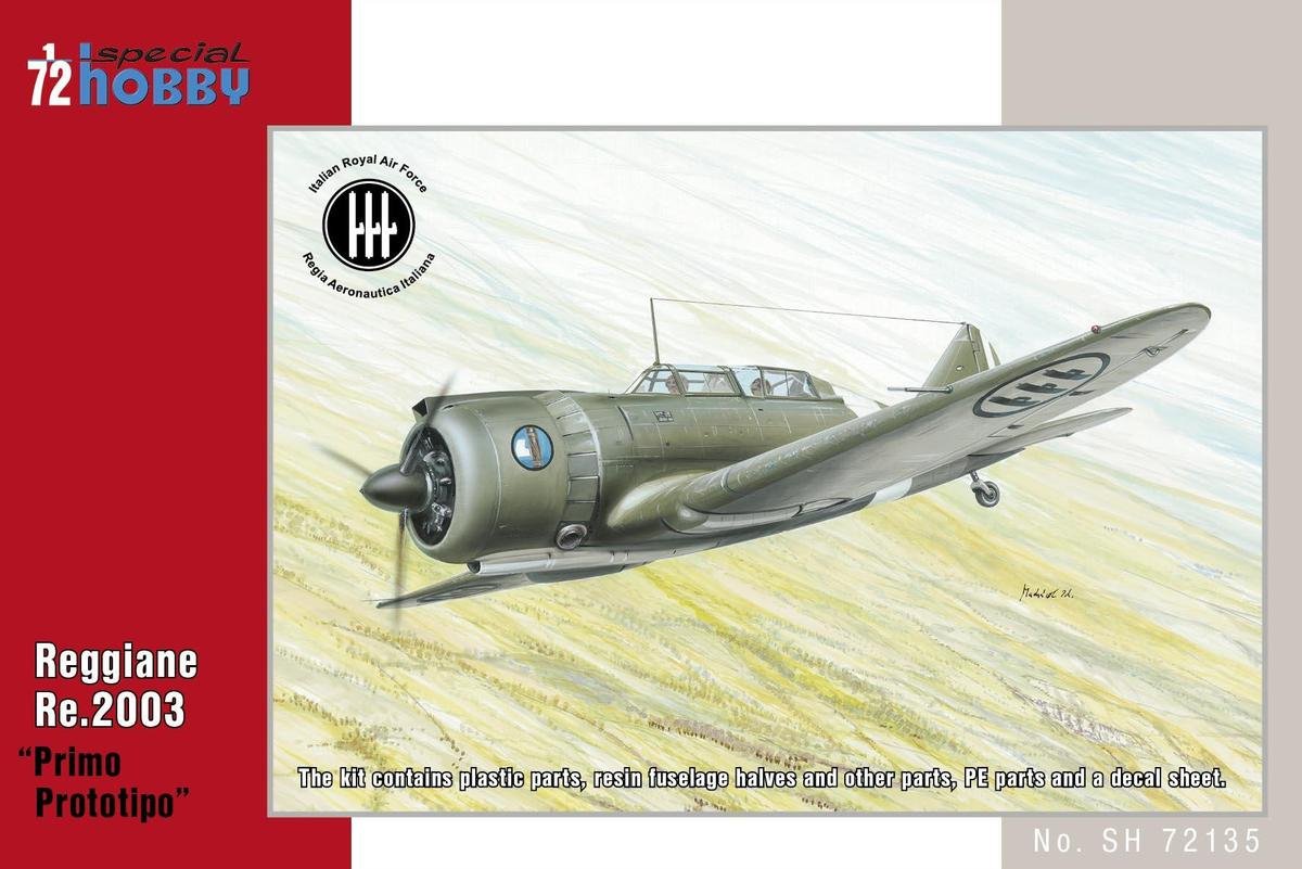Special Hobby 72135 Reggiane Re 2003 1er Prototype 1/72