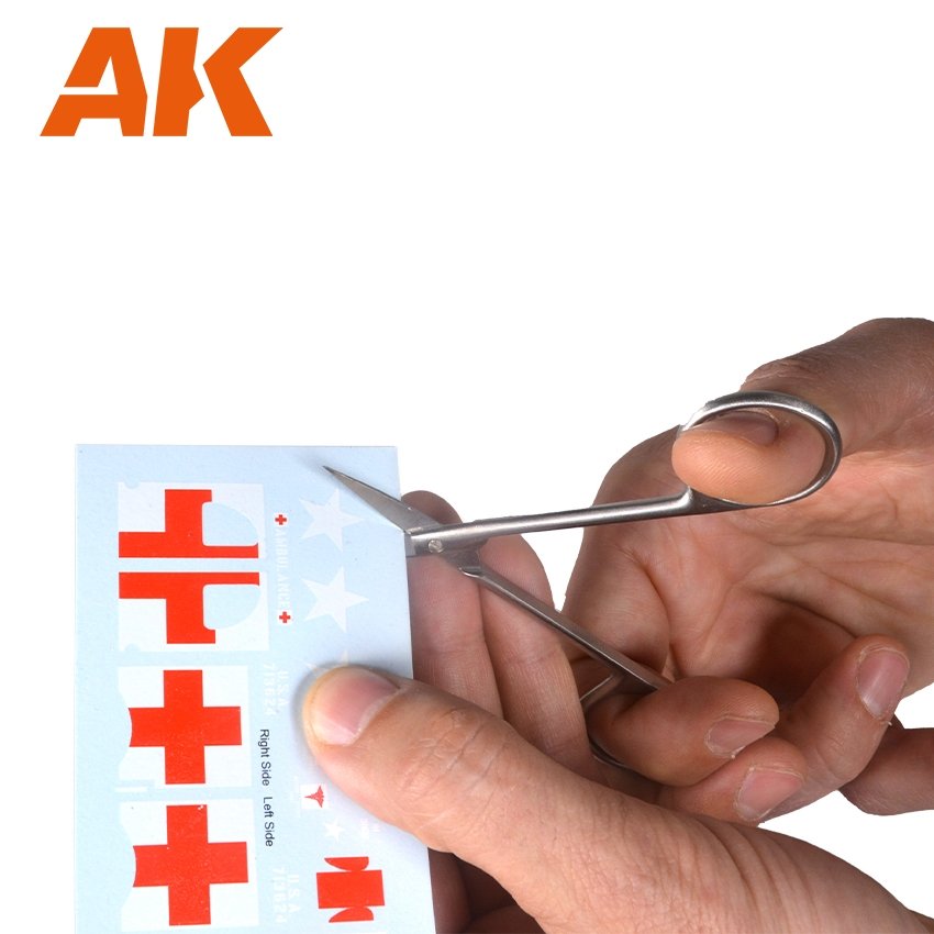 Ciseaux droits AK Interactive AK9310 – Autocollants et papier spéciaux – imagen 3