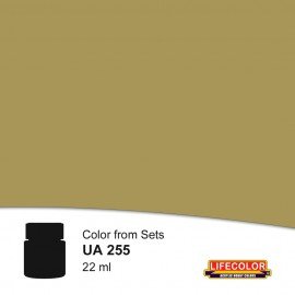 Lifecolor UA255 Olive Drab teinte flashée 22 ml