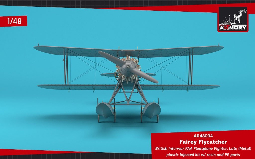 Armory Models 48004 Fairey Flycatcher, chasseur hydravion britannique FAA de l&amp;#39;entre-deux-guerres, version tardive (métal) 1/48 – image 24