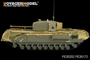Maquette Voyager PE35252 Char d&amp;#39;infanterie britannique Churchill Mk.IV de la Seconde Guerre mondiale (modèle de base pour AFV CLUB 35154) à l&amp;#39;échelle 1/35 – image 5