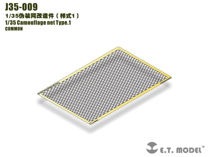ET Modèle J35-009 1/35 Type de filet de camouflage.1