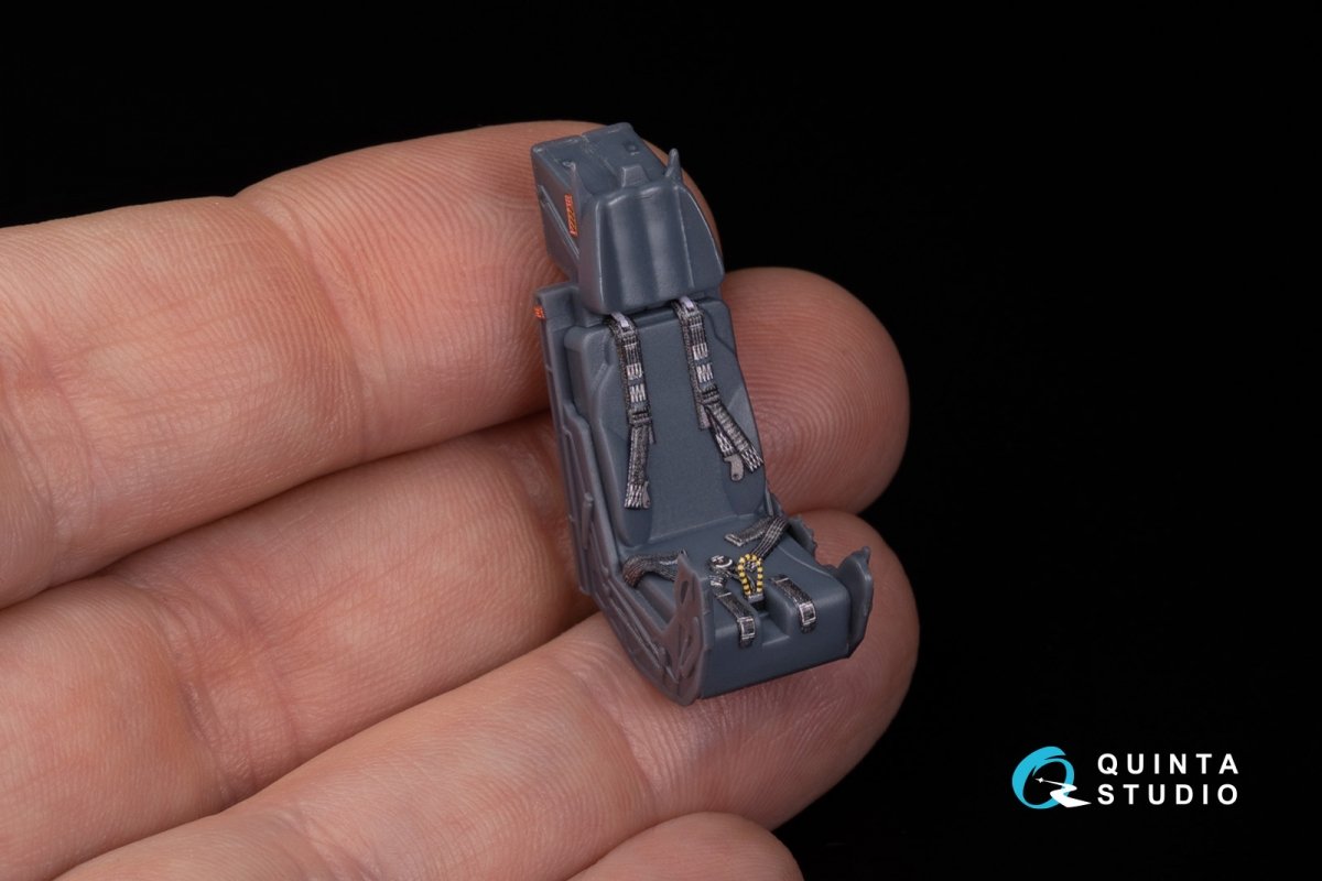 Intérieur imprimé en 3D et coloré du F-35A de Quinta Studio QD48060 (Meng) à l&amp;#39;échelle 1/48 – Bild 7