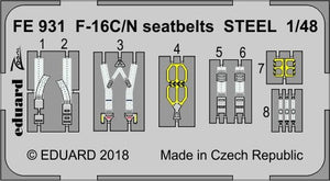 Eduard BIG49208 F-16C/N 1/48 TAMIYA – image 3