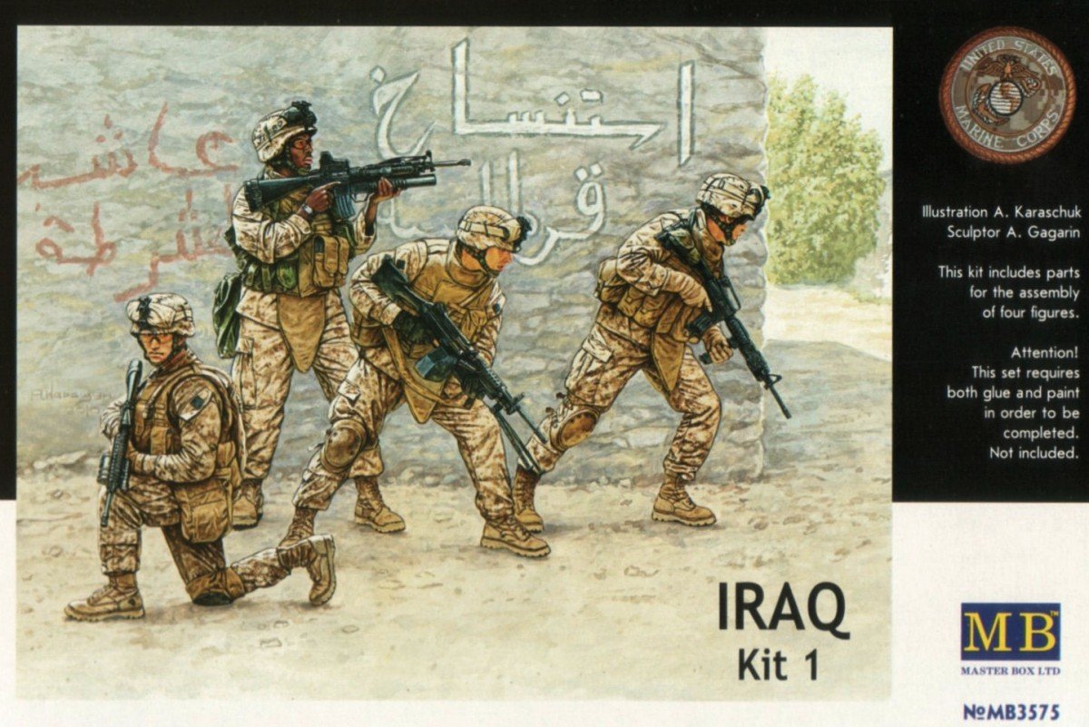 Master Box 3575 Kit Irak 1 (Troupes américaines) (1/35)