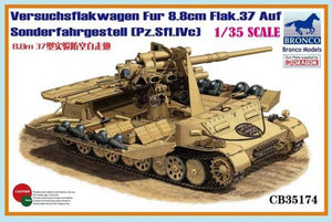 Bronco CB35174 Type 37 défense aérienne expérimentale tirée par le canon
