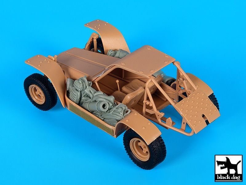 Ensemble d&amp;#39;accessoires Black Dog T35220 Delta Force FAV 1/35 – image 2