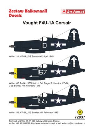 Techmod 72037 - Vought F4U-1D Corsair 1/72 – immagine 2