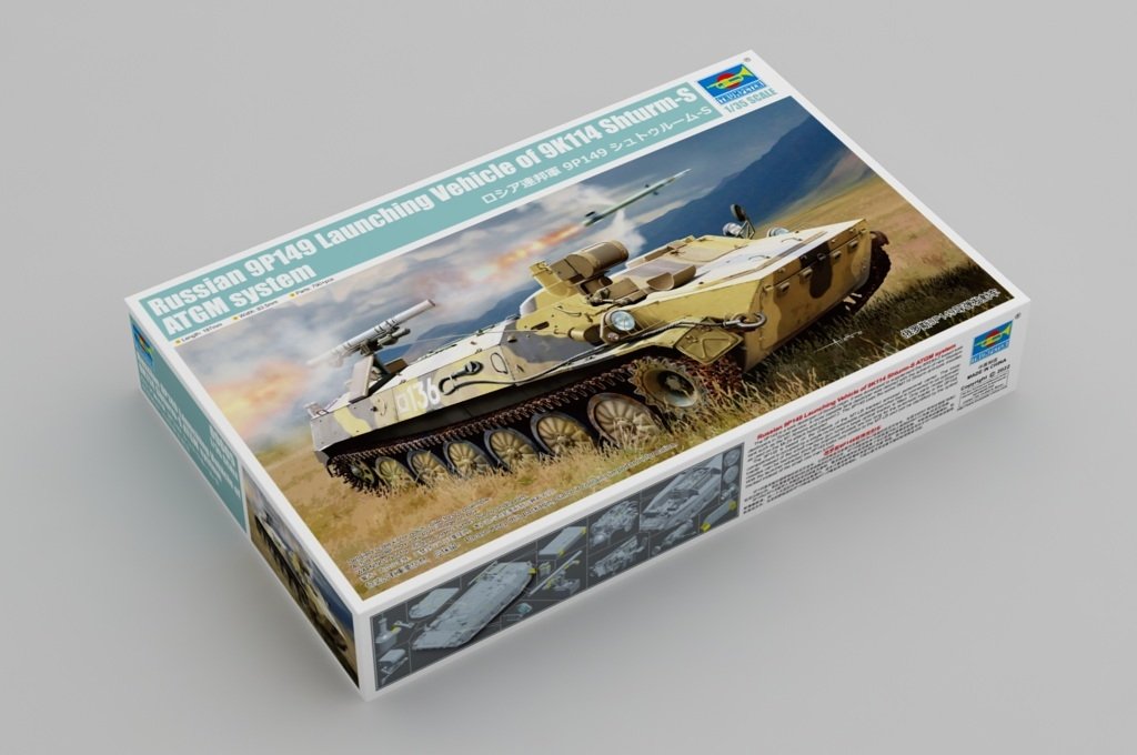 Trumpeter 09605 Véhicule de lancement russe 9P149 avec système de missile antichar 9K114 Shturm-S 1/35 – immagine 2