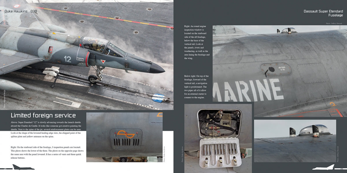 HMH Publications DH-038 Dassault Super Etendard - Avion en détail 038 (Version anglaise) – immagine 2