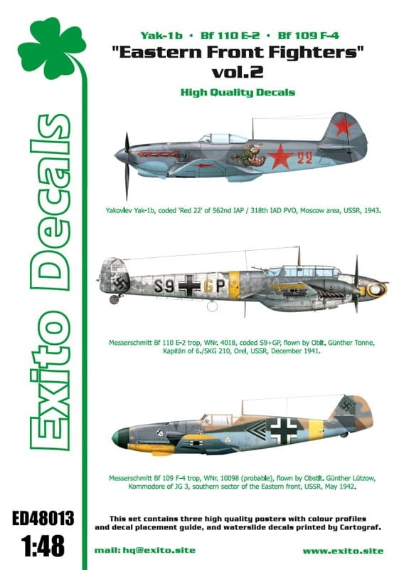 Exito ED48013 Chasseurs du Front de l&amp;#39;Est 2 1/48