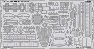 Eduard 48767 MiG-21F-13 extérieur 1/48 Trumpeter