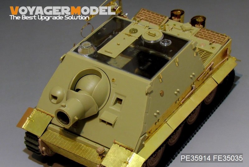 Maquette Voyager PE35914 SturmTiger allemand de base de la Seconde Guerre mondiale pour RMF 1/35 – image 8