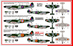 AZmode AZ7485 Supermarine Spitfire Mk. XVI Early 1/72 – image 2