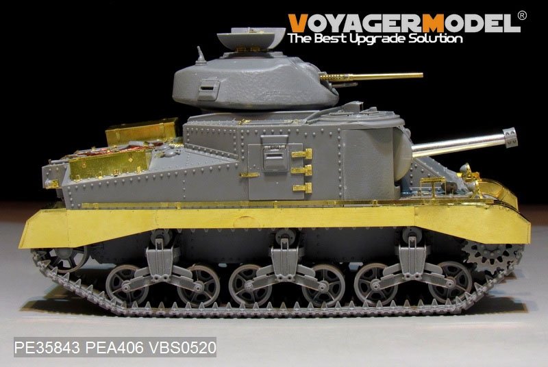 Modèle Voyager PEA406, chenilles de char moyen britannique Grant de la Seconde Guerre mondiale, pour TAKOM 2086 au 1/35 – immagine 2