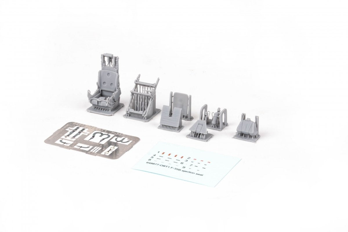 Siège éjectable Eduard 648877 F-35B IMPRESSION ITALERI 1/48 – image 4