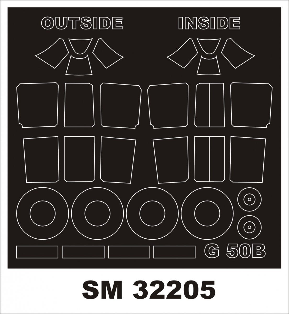 Montex SM32205 FIAT G-50B pour SPECIAL HOBBY 1/32