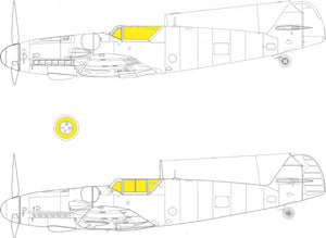 Maquette Eduard BIG33145 Bf 109G-6 BORDER au 1/35 – immagine 15