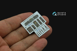 Intérieur coloré imprimé en 3D sur papier décalcomanie Quinta Studio QD72174 CH-47A (Trumpeter) 1/72 – image 4