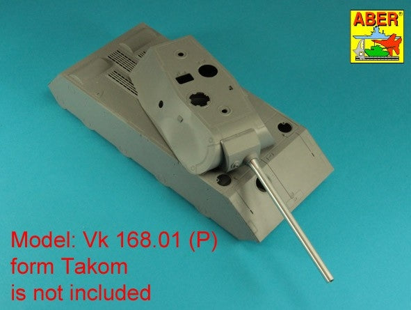 Canon Aber 35L-330 de 15 cm pour char super-lourd allemand Vk168.01(P) à l&amp;#39;échelle 1/35 – immagine 9