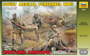 Zvezda 3618 Personnel médical soviétique (1/35)