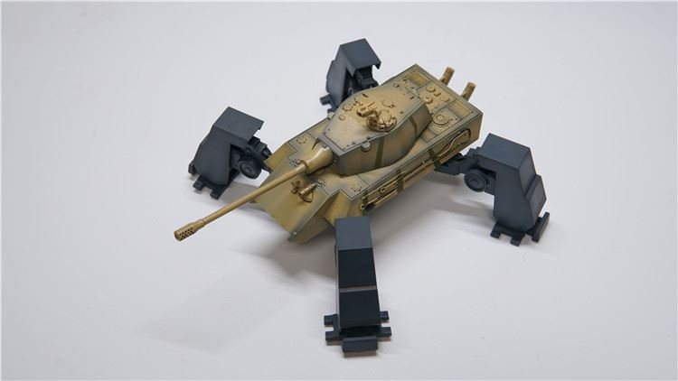 Modelcollect UA72107 Fist of War Panzer lourd allemand E75 de la Seconde Guerre mondiale (1/72) – Bild 5