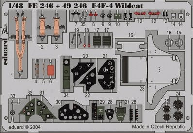 Edouard FE246 F4F-4 1/48 Tamiya