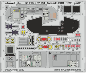 Intérieur Eduard 32994 Tornado ECR ITALERI 1/32