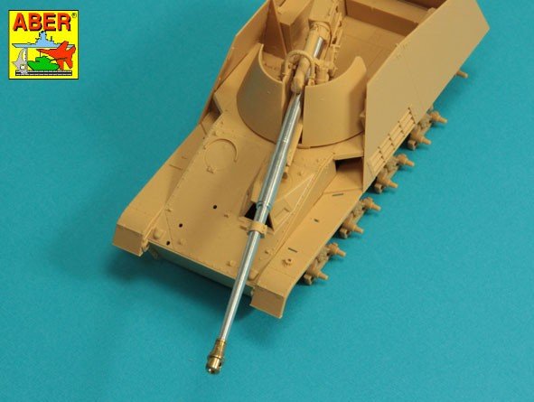 Aber 48L-44 Canon allemand 88mm Pak 43/1 L/71 pour Sd.Kfz.164 &amp;quot;Nashorn&amp;quot; / Pak 43/1 L/71 Canon 88mm pour Sd.Kfz.164 &amp;quot;Nashorn&amp;quot; 1/48 – image 8