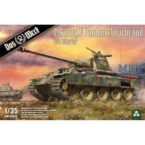 Das Werk DW35010 Panther Ausf.A version précoce/milieu 1/35