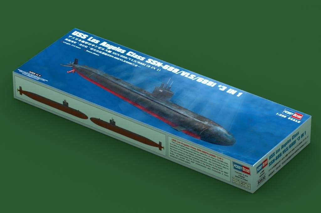 Hobby Boss 83530 USS Los Angeles Class SSN-688/VLS/688I 3 in1 1/350 – zdjęcie 2