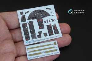Intérieur du F4U-4 imprimé en 3D et coloré sur papier décalcomanie Quinta Studio QD32054 (pour maquette Trumpeter) 1/32  – image 2