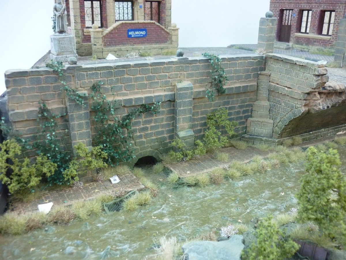 RT-Diorama 35215 Socle de diorama : « Pont brisé » 1/35  – immagine 19
