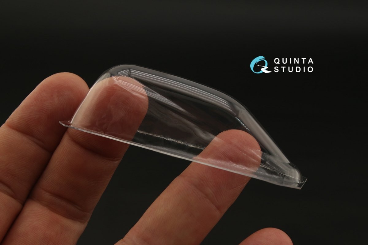 Verrière transparente thermoformée Quinta Studio QC48146 F-CK-1C (pour kit AFV club) 1/48 – Bild 2