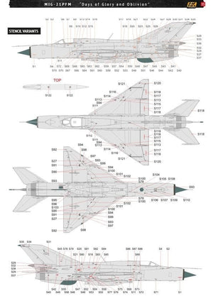 AK Interactive AK148003 MiG-21PFM Days of Glory and Oblivion 1/48 – immagine 6