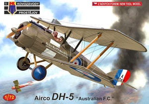 Kovozavody Prostejov KPM0253 Airco DH-5 &amp;quot;Australian FC&amp;quot; 1/72