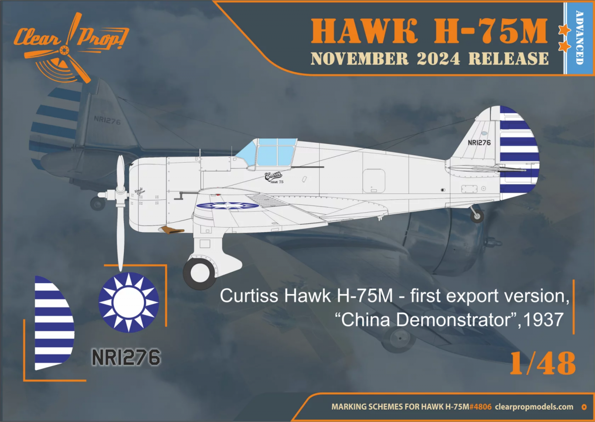 Propulseur transparent ! Kit avancé CP4806 H-75MHawk 1/48 – immagine 4