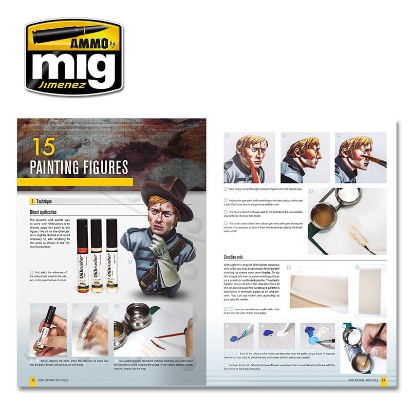 Guide de modélisme Ammo of Mig 6043 : Comment peindre à l’huile (EN) – image 9