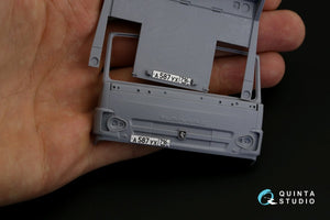 Quinta Studio QD35068 KAMAZ-43509 3D-Printed &amp;amp; coloured Interior on decal paper (Zvezda) 1/35 – zdjęcie 3