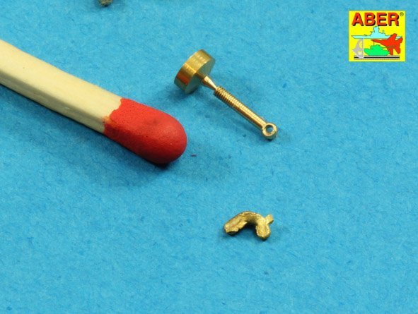 Écrous à oreilles Aber 16105 avec boulon tourné x 12 pièces 1/16 – Bild 3