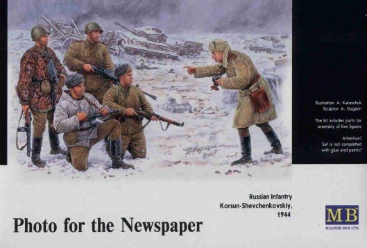 Master Box 3529 Infanterie Russe. Korsun-Shevchenkovski, 1944 (1/35)