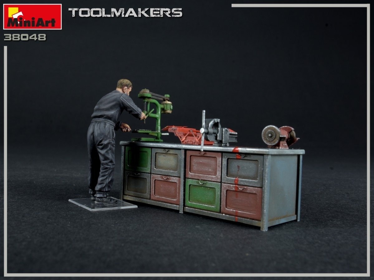Miniart 38048 Toolmakers 1/35 – zdjęcie 6