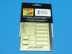 Aber 35A011 Ailes latérales pour Tiger I H1 (Afrique) (1/35) – immagine 3