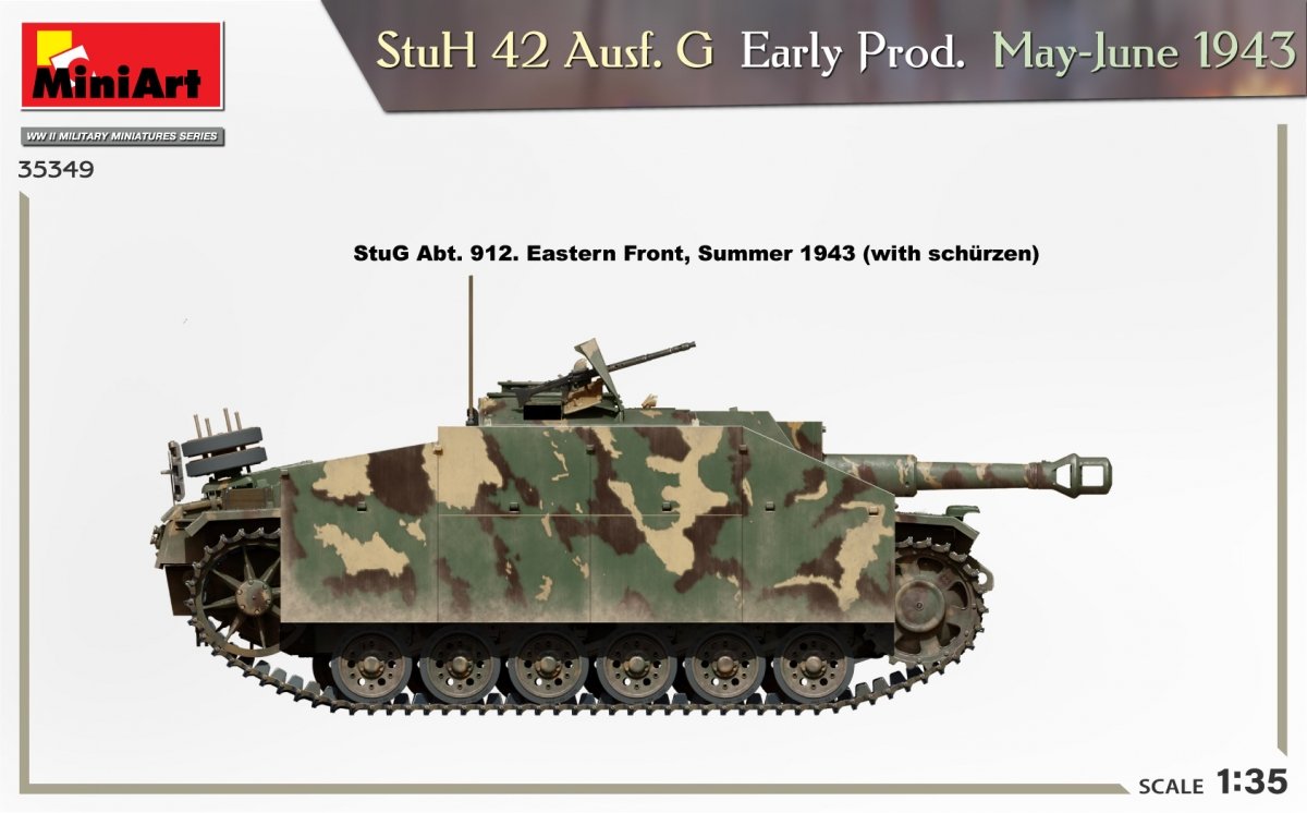 Mini Art 35349 StuH 42 Ausf. G Première production mai-juin 1943 1/35 – Bild 6