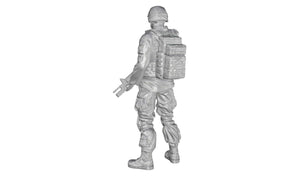 Commandant CMK F48333 (debout), escouade d&amp;#39;infanterie de l&amp;#39;armée américaine, 2e division, 1/48 – Bild 2
