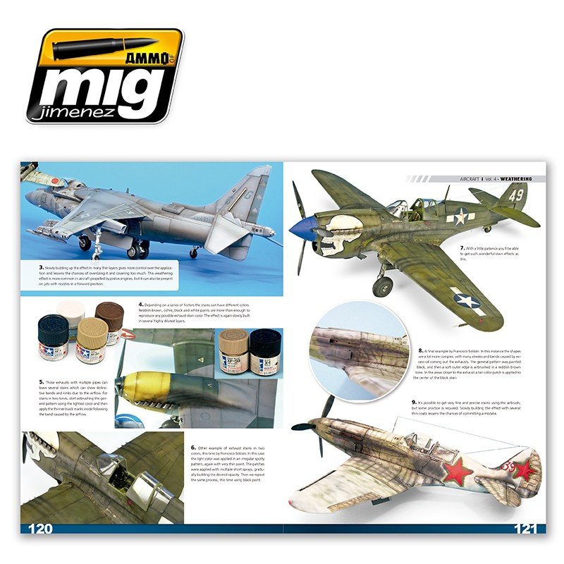 AMMO de Mig Jimenez 6053 ENCYCLOPÉDIE DES TECHNIQUES DE MODÉLISATION D&amp;#39;AVIONS VOL.4 : VIEILLISSEMENT (ANGLAIS) – Bild 6