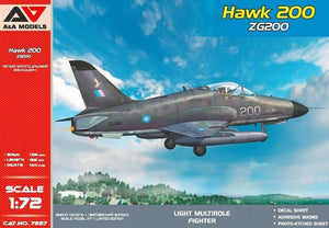 Maquette A&amp;amp;A Models 7227 Hawk 200 ZG200 - Chasseur multirôle léger 1/72